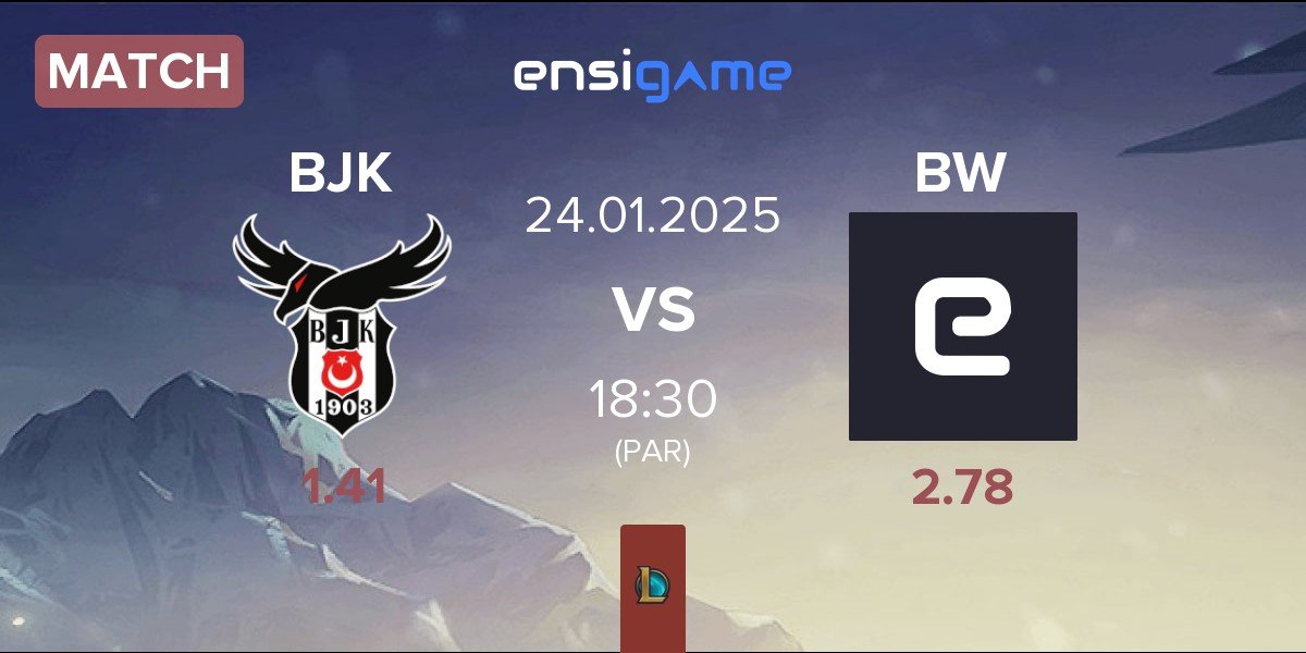 Match Besiktas Esports BJK vs Bushido Wildcats BW | 24.01