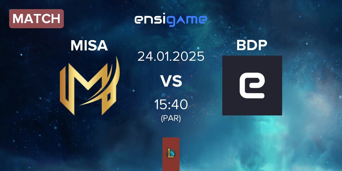 Match Misa Esports MISA vs BBL Dark Passage BDP | 24.01