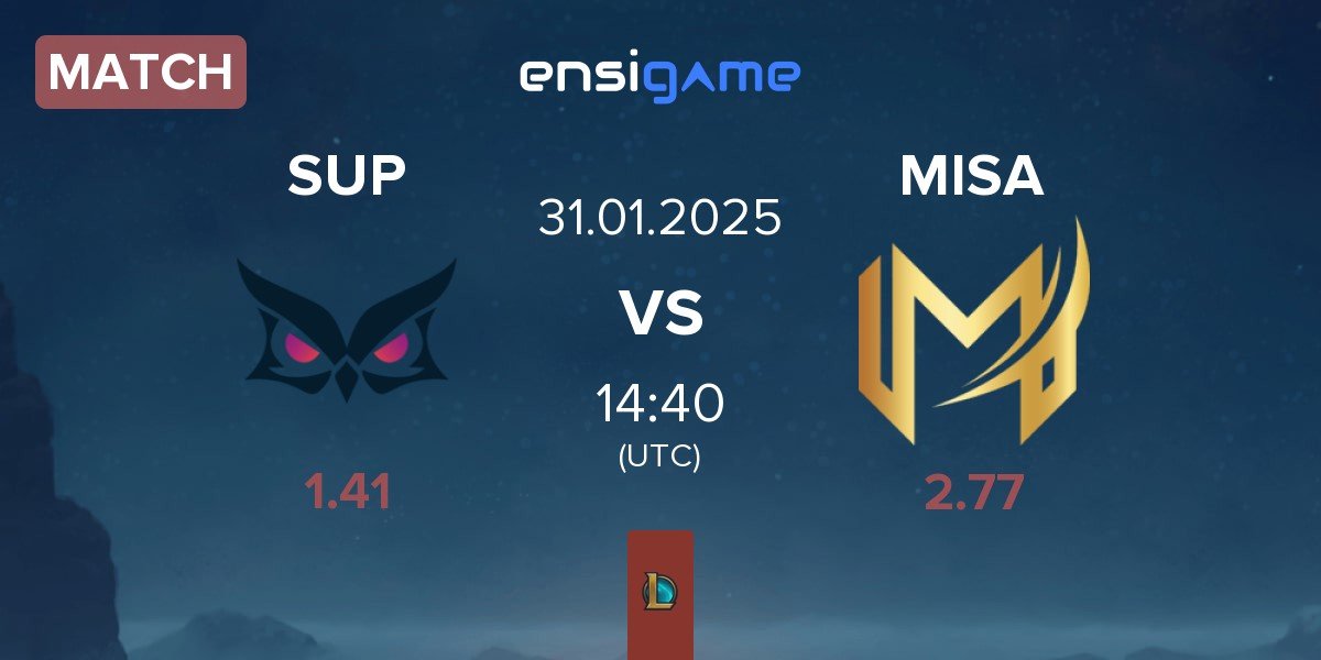 Match Papara SuperMassive SUP vs Misa Esports MISA | 31.01