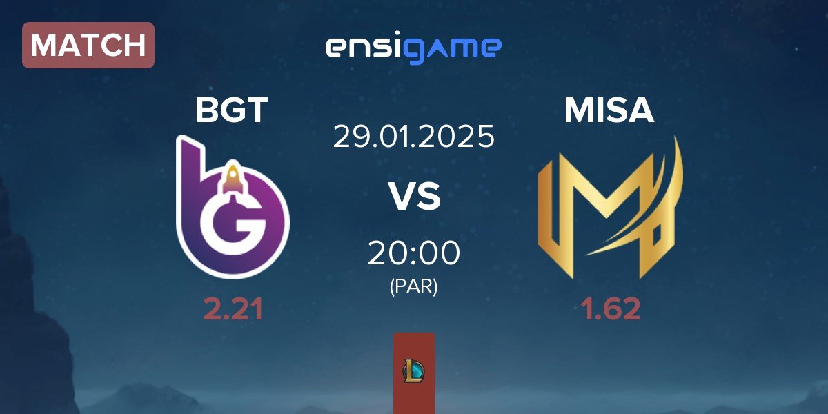 Match BoostGate Esports BGT vs Misa Esports MISA | 29.01