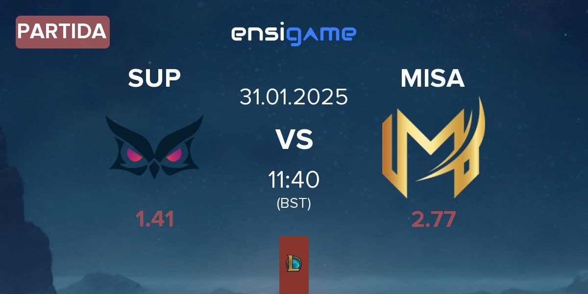 Partida Papara SuperMassive SUP vs Misa Esports MISA | 31.01