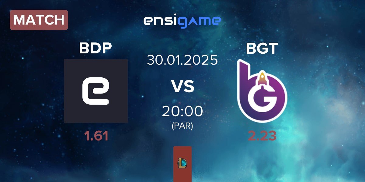 Match BBL Dark Passage BDP vs BoostGate Esports BGT | 30.01