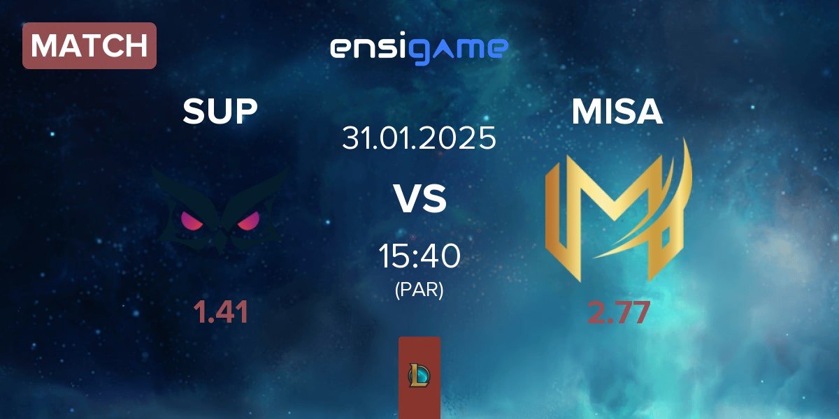 Match Papara SuperMassive SUP vs Misa Esports MISA | 31.01