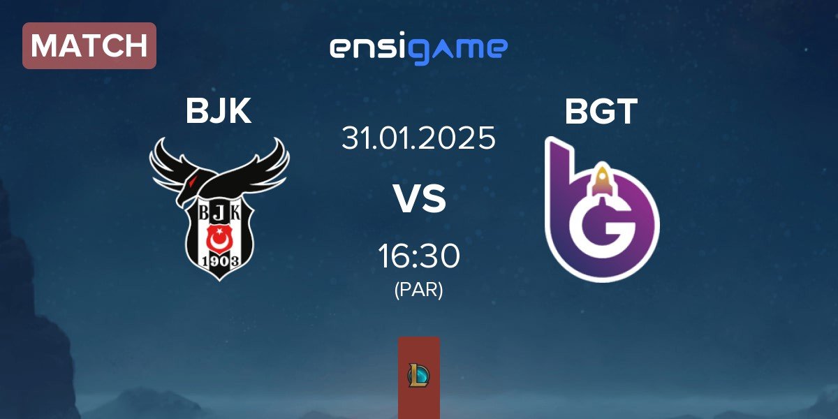 Match Besiktas Esports BJK vs BoostGate Esports BGT | 31.01