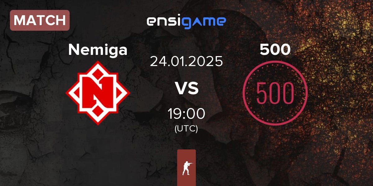 Match Nemiga Gaming Nemiga vs 500 | 24.01