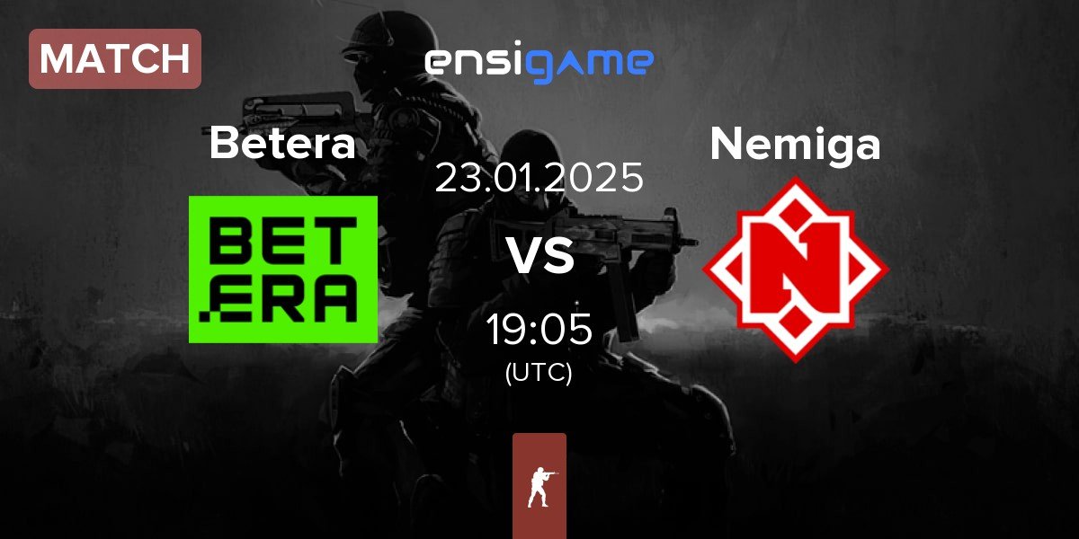 Match Betera vs Nemiga Gaming Nemiga | 23.01