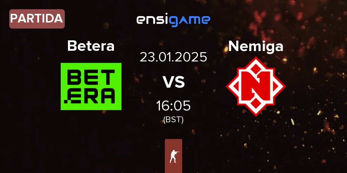 Partida Betera vs Nemiga Gaming Nemiga | 23.01