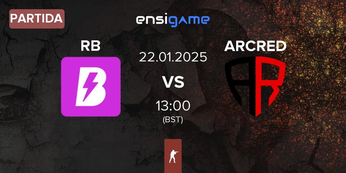 Partida RUSH B RB vs ARCRED | 22.01