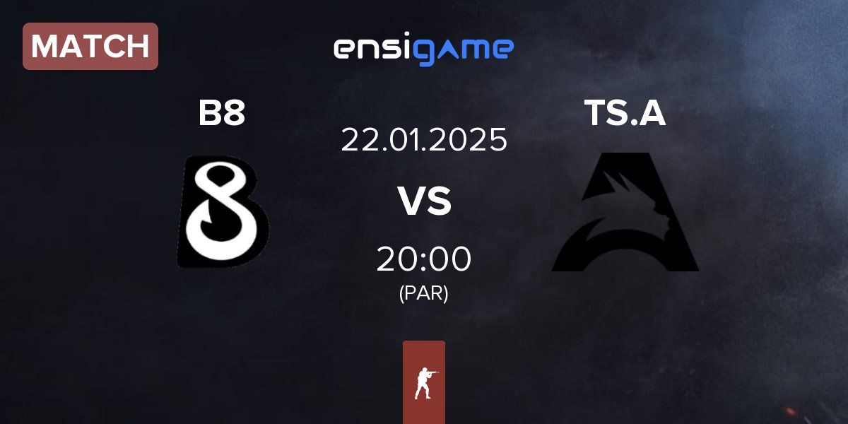 Match B8 vs Team Spirit Academy TS.A | 22.01