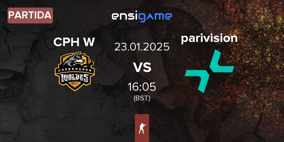 Partida Copenhagen Wolves CPH W vs PARIVISION parivision | 23.01