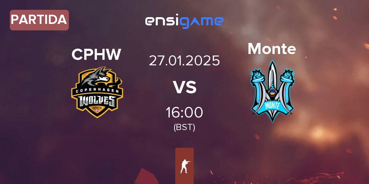 Partida Copenhagen Wolves CPHW vs Monte | 27.01