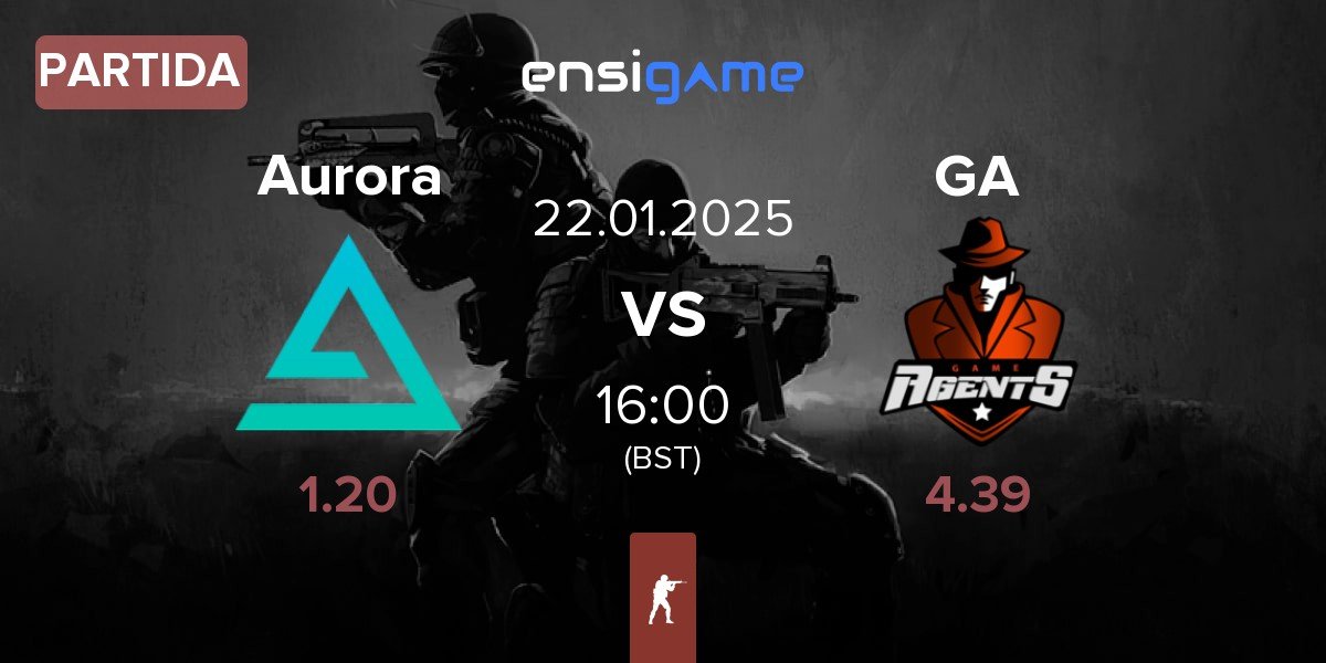 Partida Aurora Gaming Aurora vs GameAgents GA | 22.01