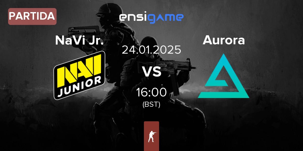 Partida Natus Vincere Junior NaVi Jr. vs Aurora Gaming Aurora | 24.01