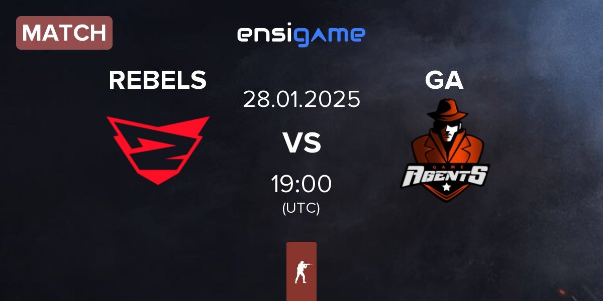 Match Rebels Gaming REBELS vs GameAgents GA | 28.01