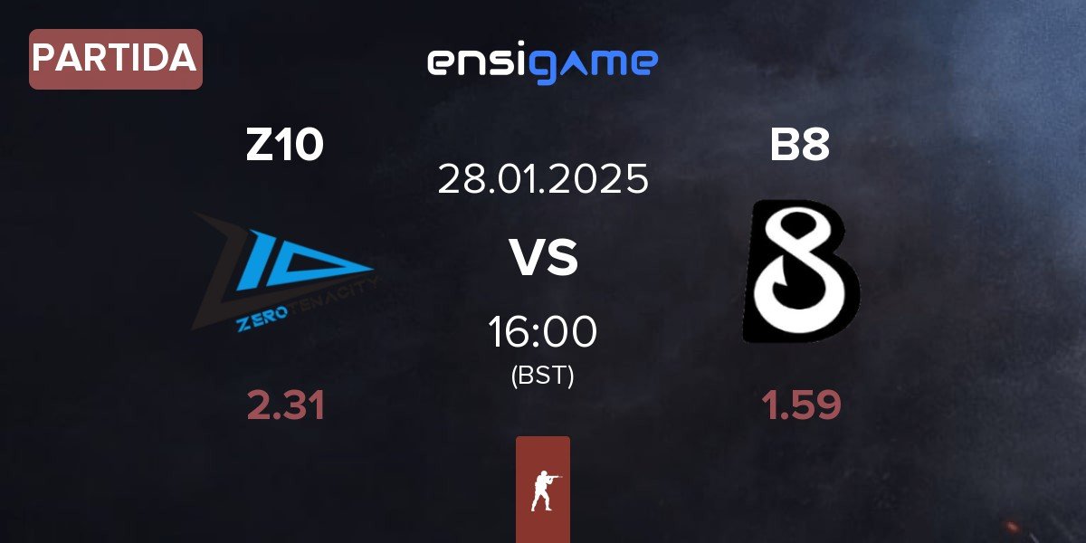 Partida Zero Tenacity Z10 vs B8 | 28.01