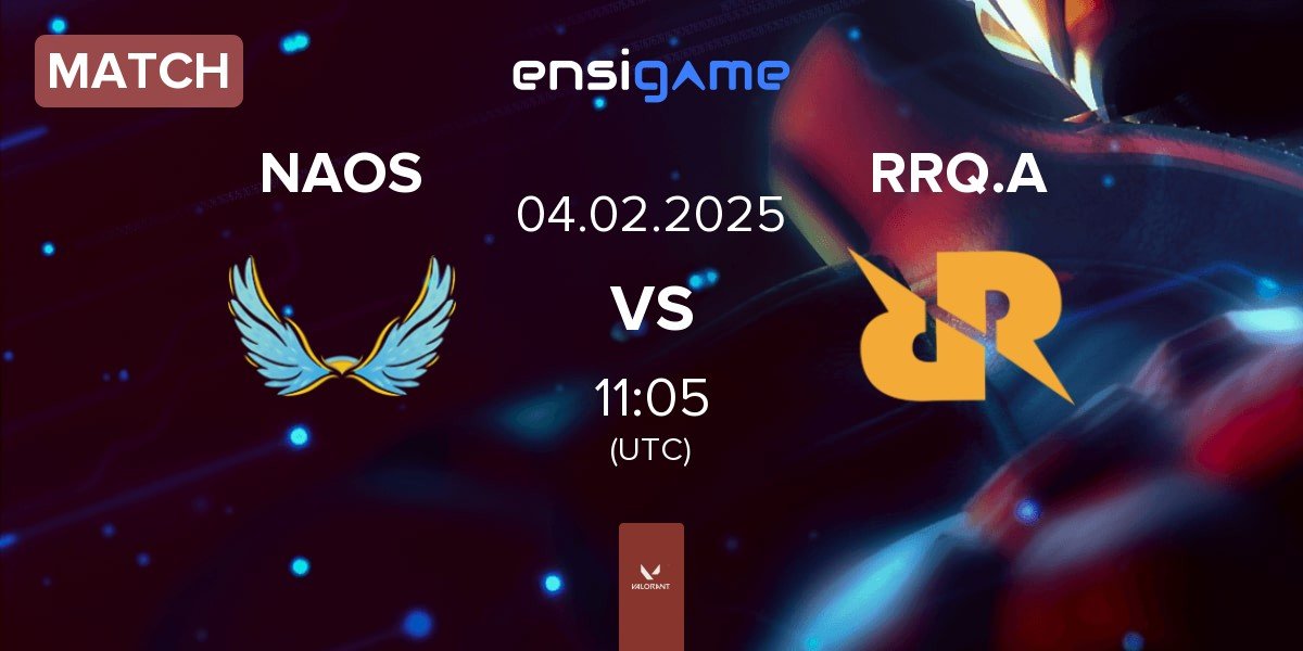 Match NAOS Esports NAOS vs Rex Regum Qeon Academy RRQ.A | 04.02