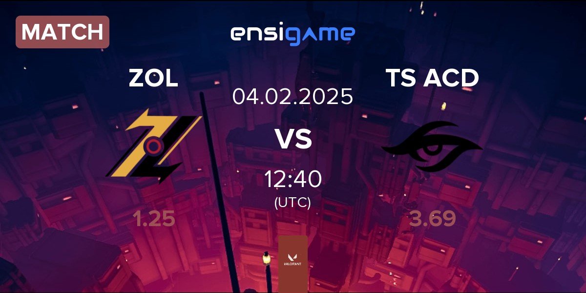 Match ZOL Esports ZOL vs Team Secret Academy TS ACD | 04.02