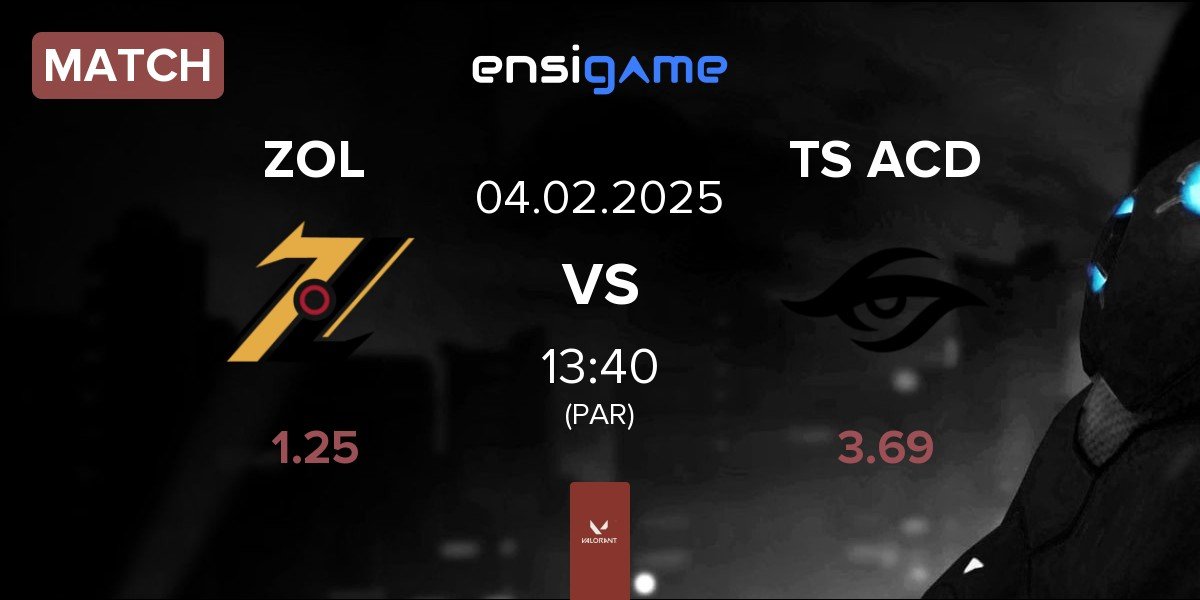 Match ZOL Esports ZOL vs Team Secret Academy TS ACD | 04.02