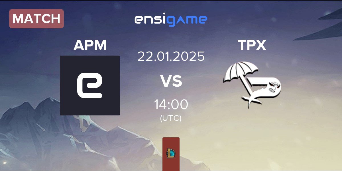 Match Action Per Minute APM vs Team Paradox TPX | 22.01