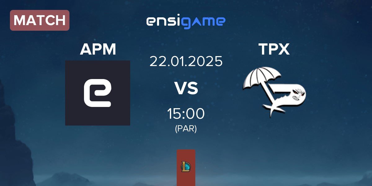 Match Action Per Minute APM vs Team Paradox TPX | 22.01