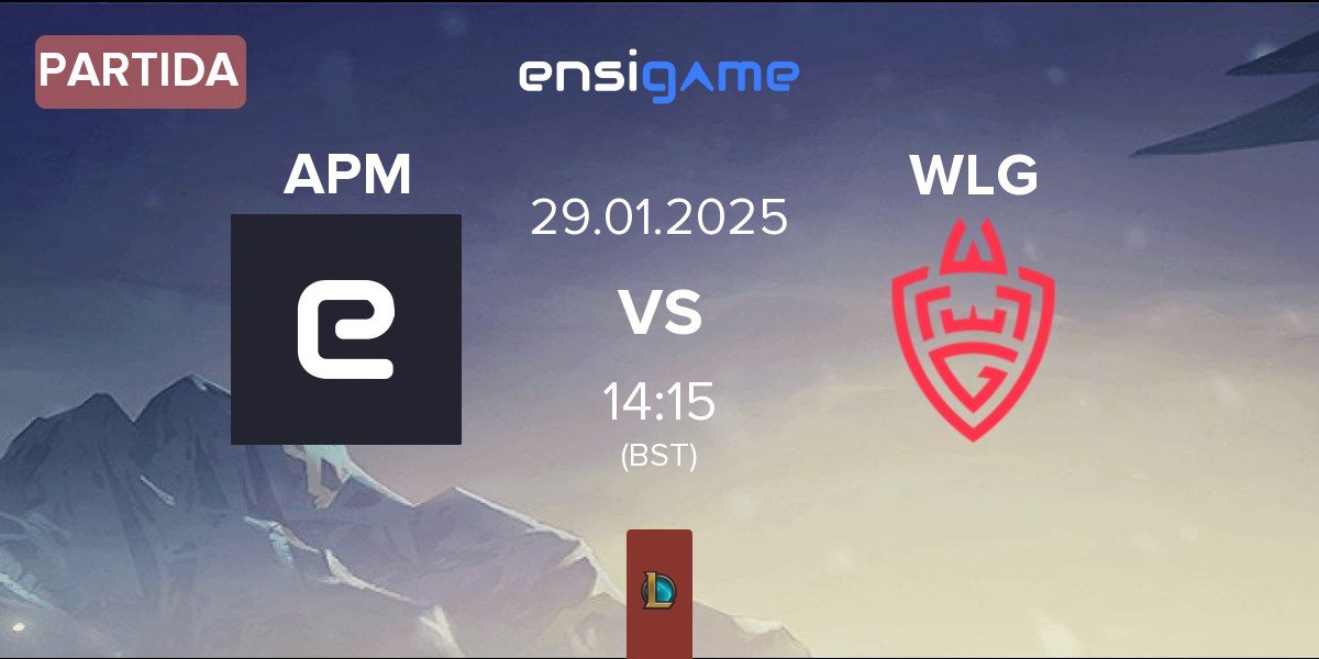 Partida Action Per Minute APM vs WLGaming Esports WLG | 29.01