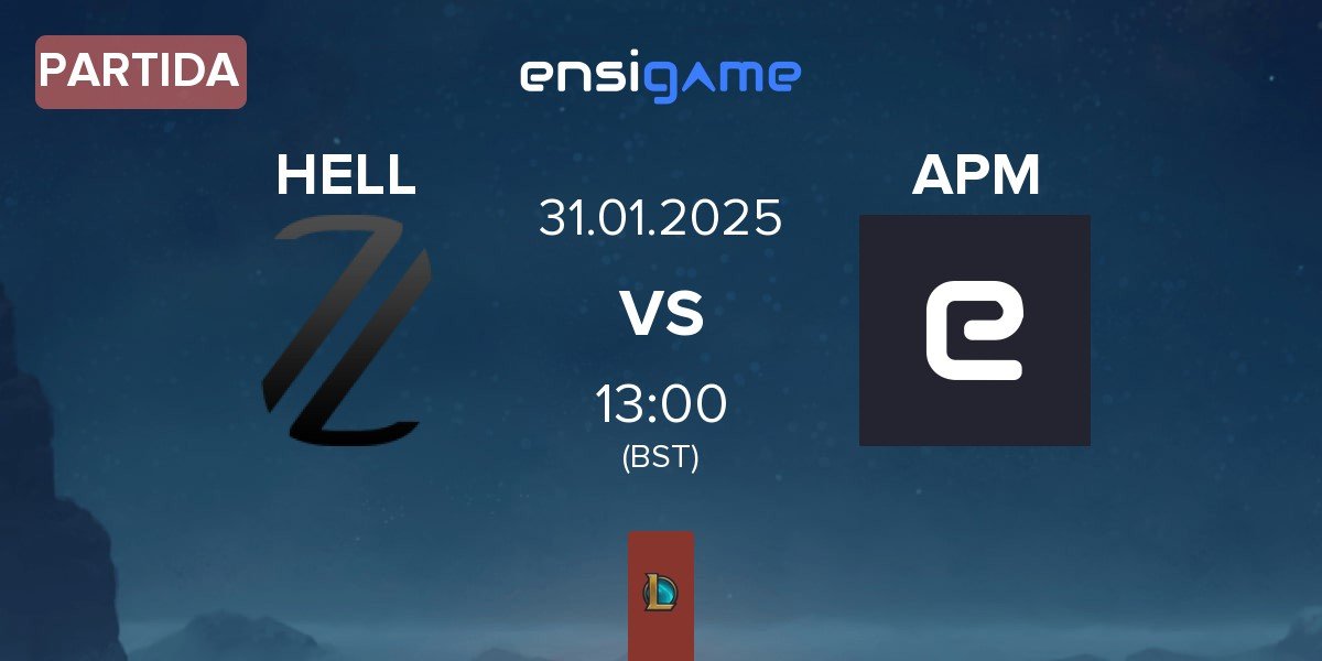 Partida Zerolag Esports HELL vs Action Per Minute APM | 31.01