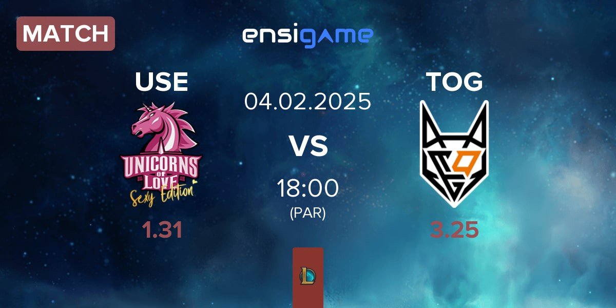 Match Unicorns of Love Sexy Edition USE vs TeamOrangeGaming TOG | 04.02