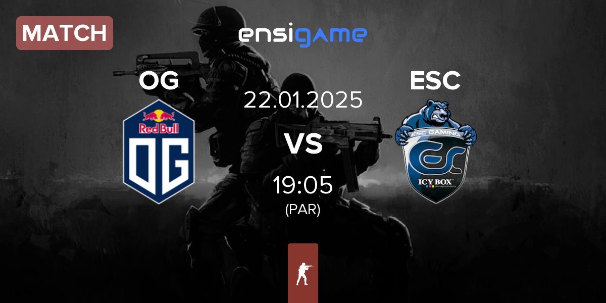 Match OG Gaming OG vs ESC Gaming ESC | 22.01