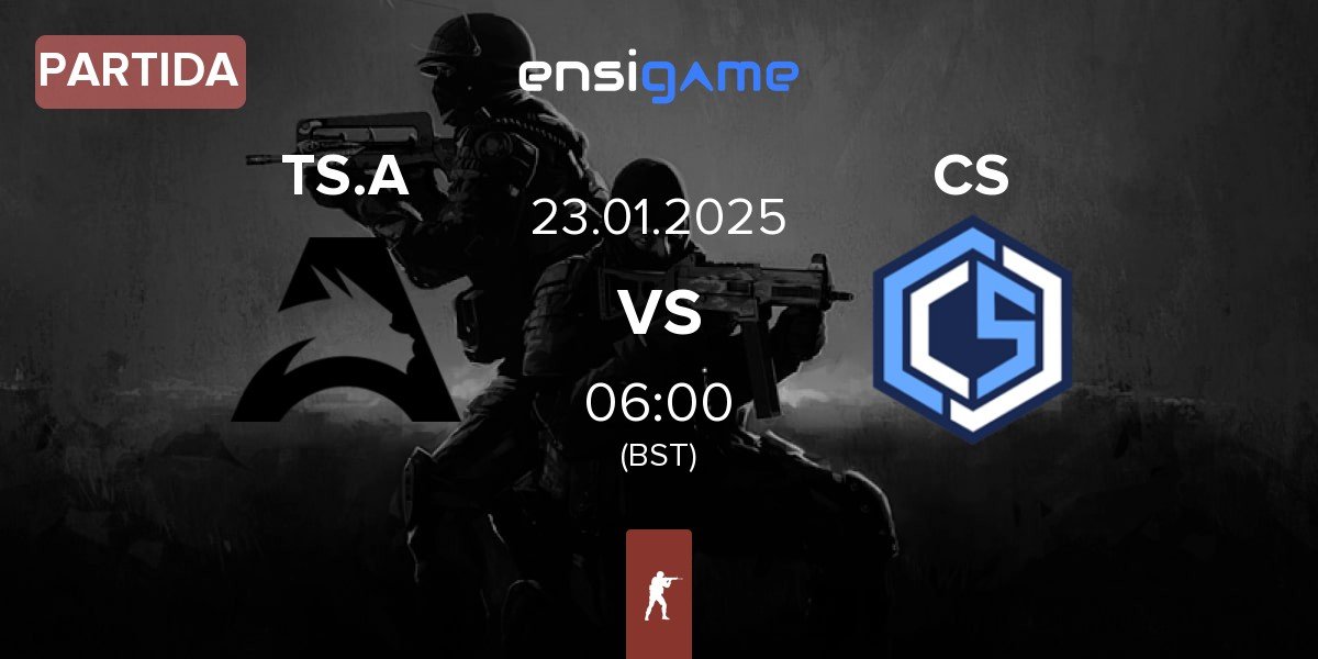 Partida Team Spirit Academy TS.A vs CYBERSHOKE Esports CS | 23.01