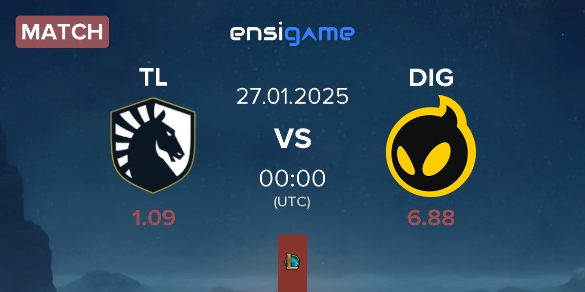 Match Team Liquid TL vs Dignitas DIG | 26.01