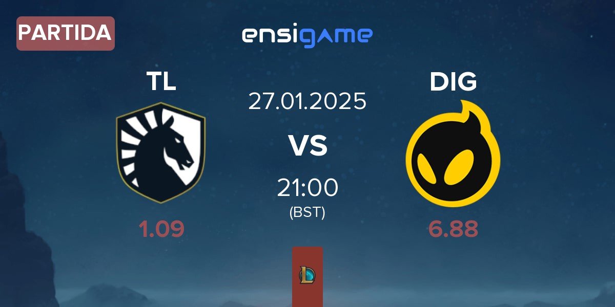 Partida Team Liquid TL vs Dignitas DIG | 26.01