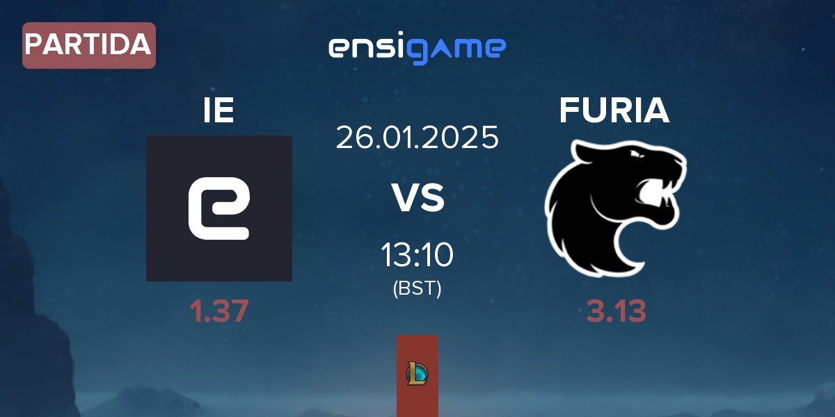 Partida Isurus Estral IE vs FURIA Esports FURIA | 26.01