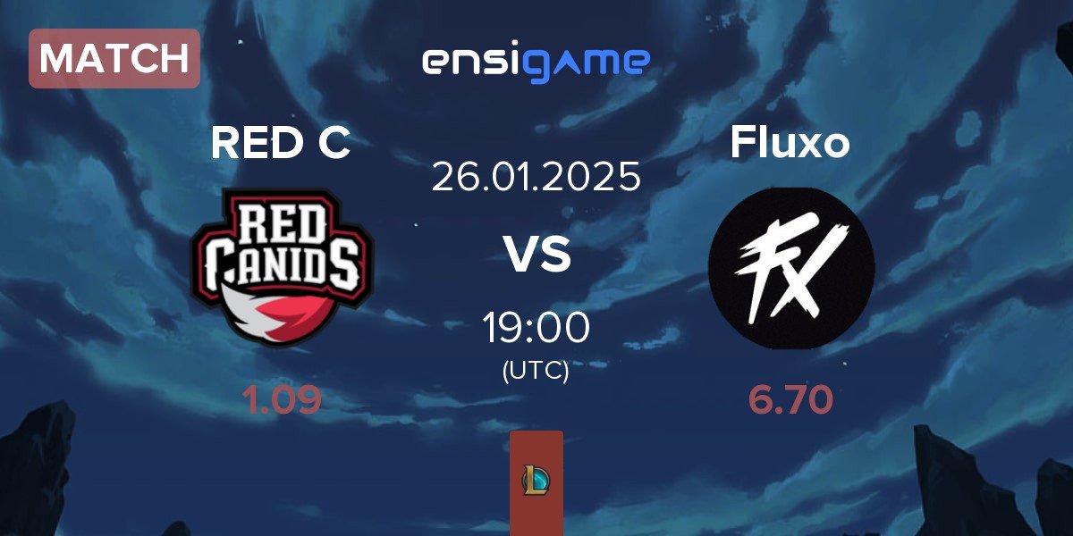 Match RED Canids RED C vs Fluxo | 26.01