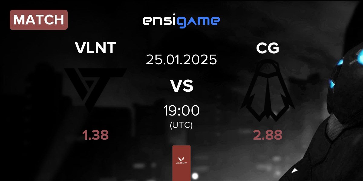 Match Valiant VLNT vs Cicadas Gaming CG | 25.01