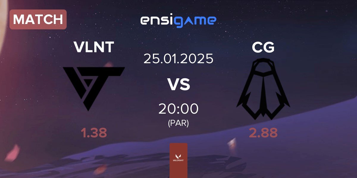 Match Valiant VLNT vs Cicadas Gaming CG | 25.01