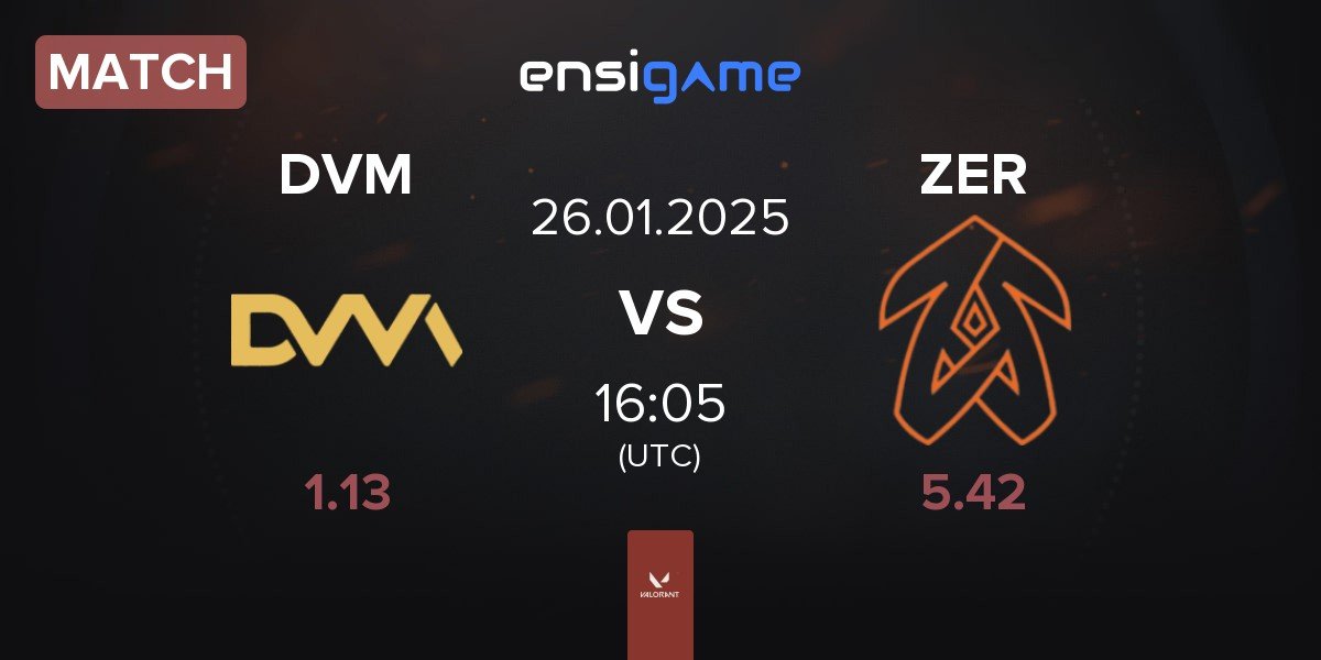 Match DVM vs Zerance ZER | 26.01