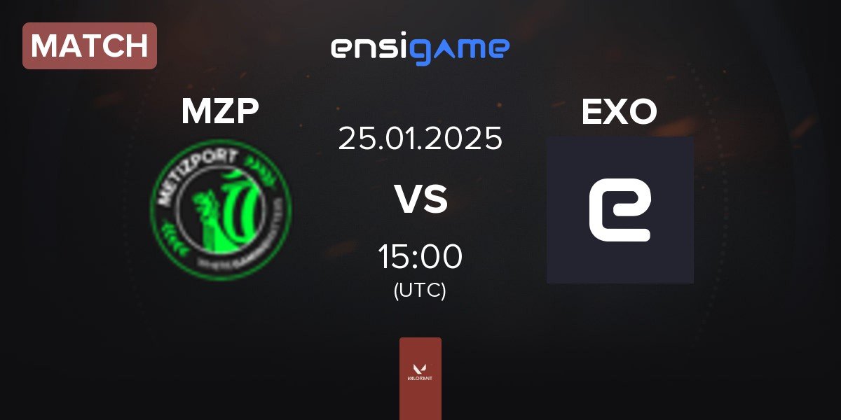 Match Metizport MZP vs Exo Clan EXO | 25.01