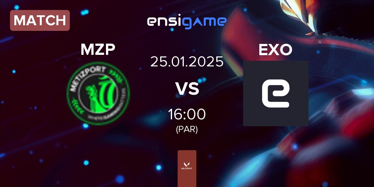 Match Metizport MZP vs Exo Clan EXO | 25.01