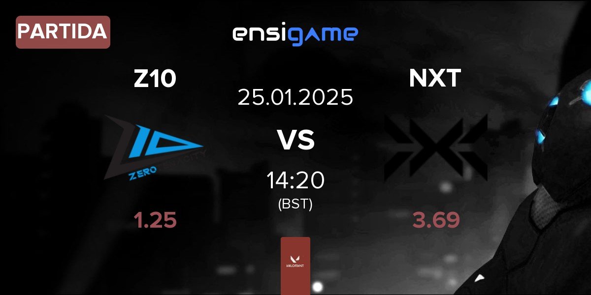 Partida Zero Tenacity Z10 vs NXT | 25.01