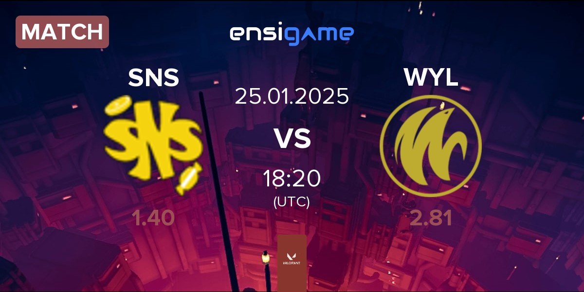 Match SweetNSour SNS vs WYLDE WYL | 25.01