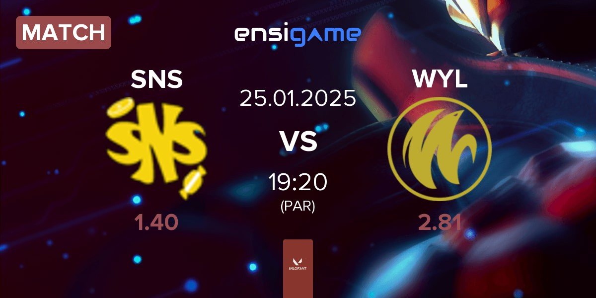 Match SweetNSour SNS vs WYLDE WYL | 25.01