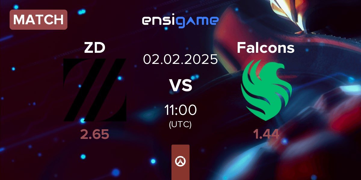 Match Zeta Division ZD vs Team Falcons Falcons | 02.02