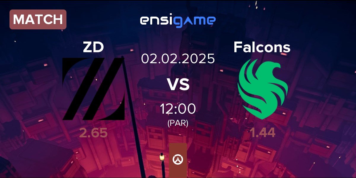 Match Zeta Division ZD vs Team Falcons Falcons | 02.02