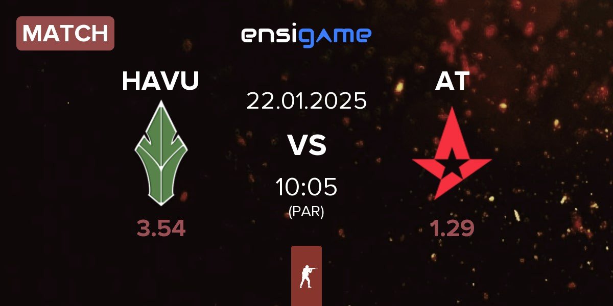 Match HAVU Gaming HAVU vs Astralis Talent AT | 22.01