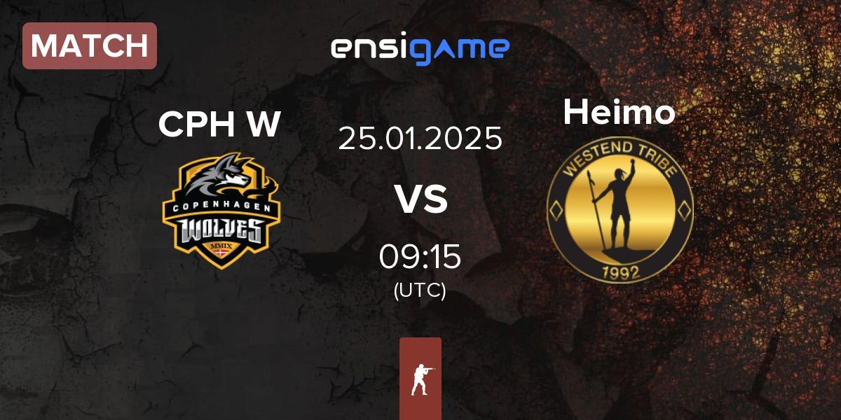 Match Copenhagen Wolves CPHW vs Heimo Esports Heimo | 25.01