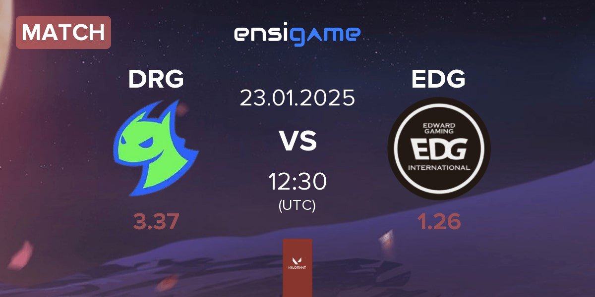 Match Dragon Ranger Gaming DRG vs Edward Gaming EDG | 23.01