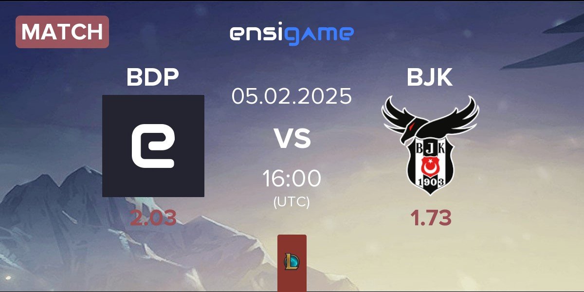 Match BBL Dark Passage BDP vs Besiktas Esports BJK | 05.02