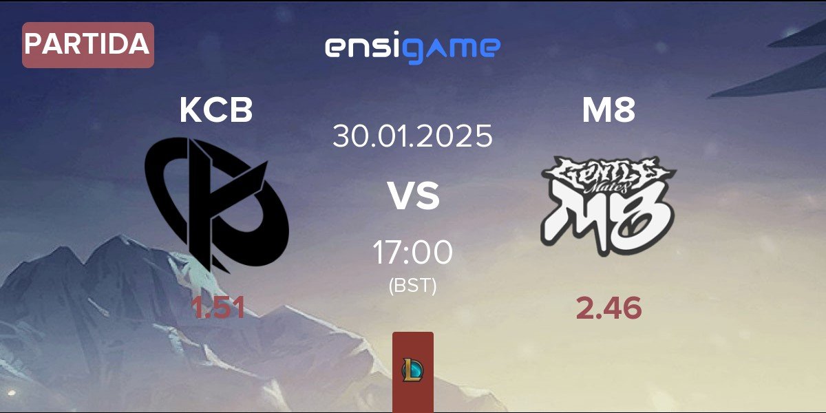 Partida Karmine Corp Blue KCB vs Gentle Mates M8 | 30.01