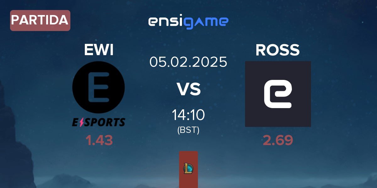 Partida E WIE EINFACH E-SPORTS EWI vs ROSSMANN Centaurs ROSS | 05.02