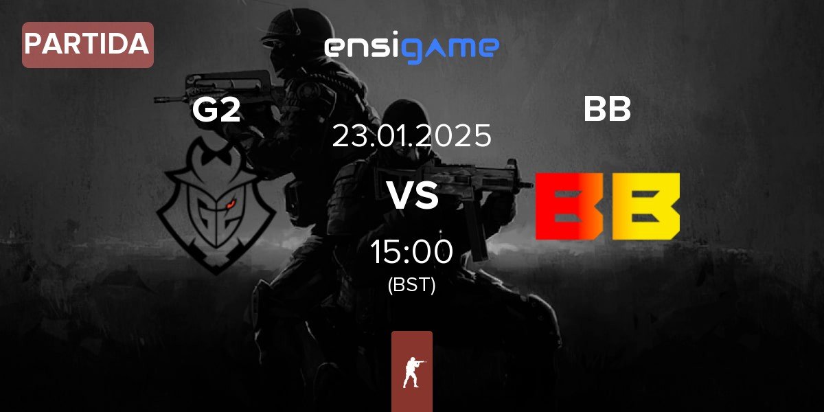 Partida G2 Esports G2 vs BetBoom BB | 23.01